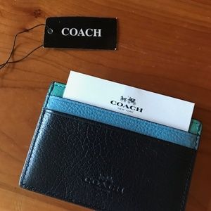 Coach Signature Card Holder